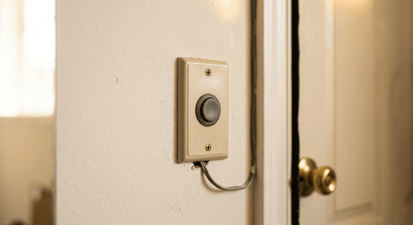 Wall-mounted garage door control
